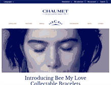 Tablet Screenshot of chaumet.com